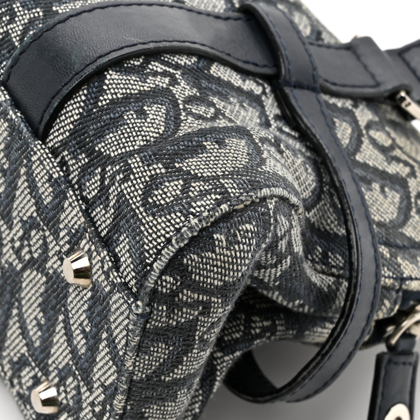 Monogram Charms Shoulder Bag Blue