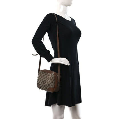 Gucci Monogram Mini Bree Messenger Bag Beige Tabacco 2 of 21