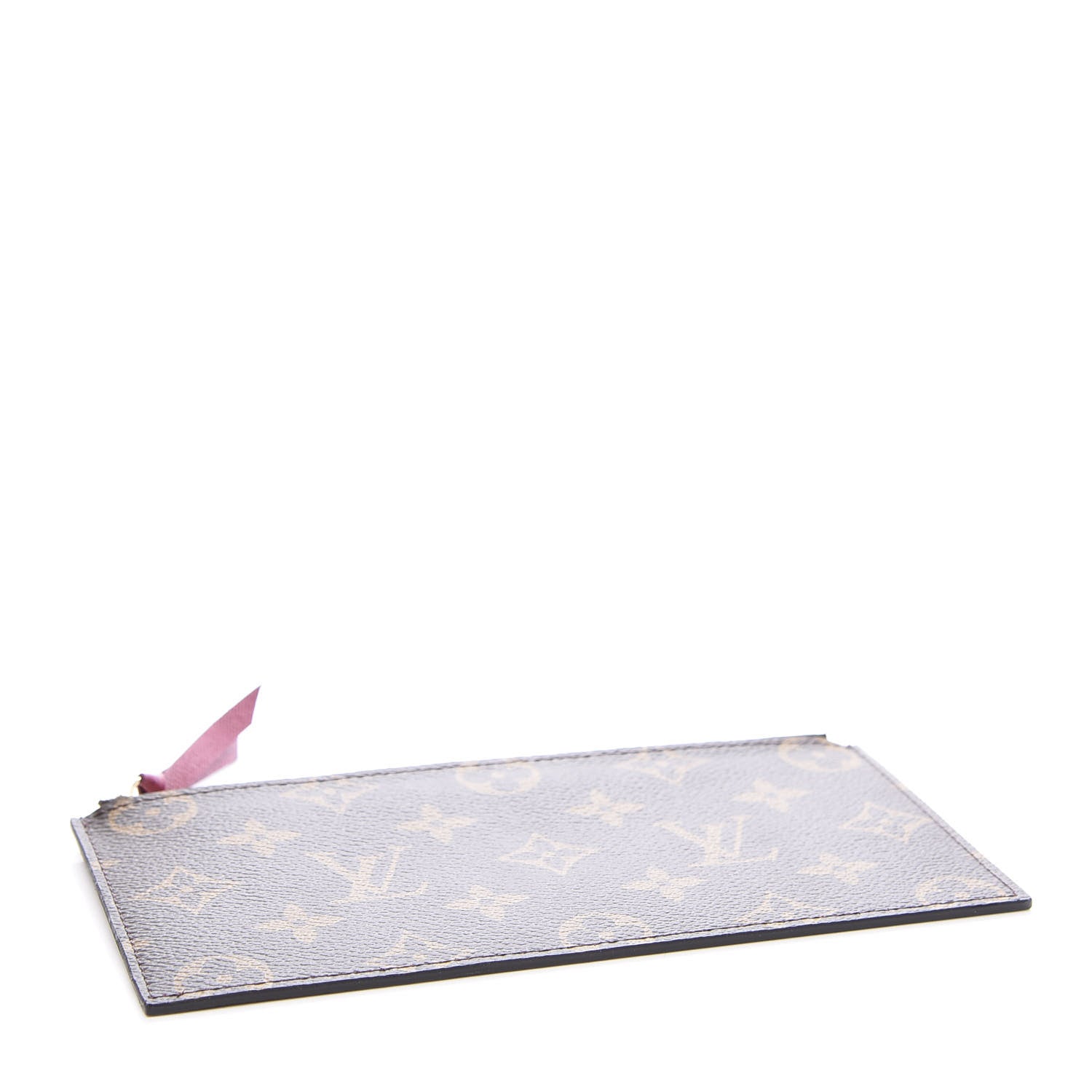 Louis Vuitton Monogram Felicie Chain Wallet Zippered Insert Fuchsia 3 of 7