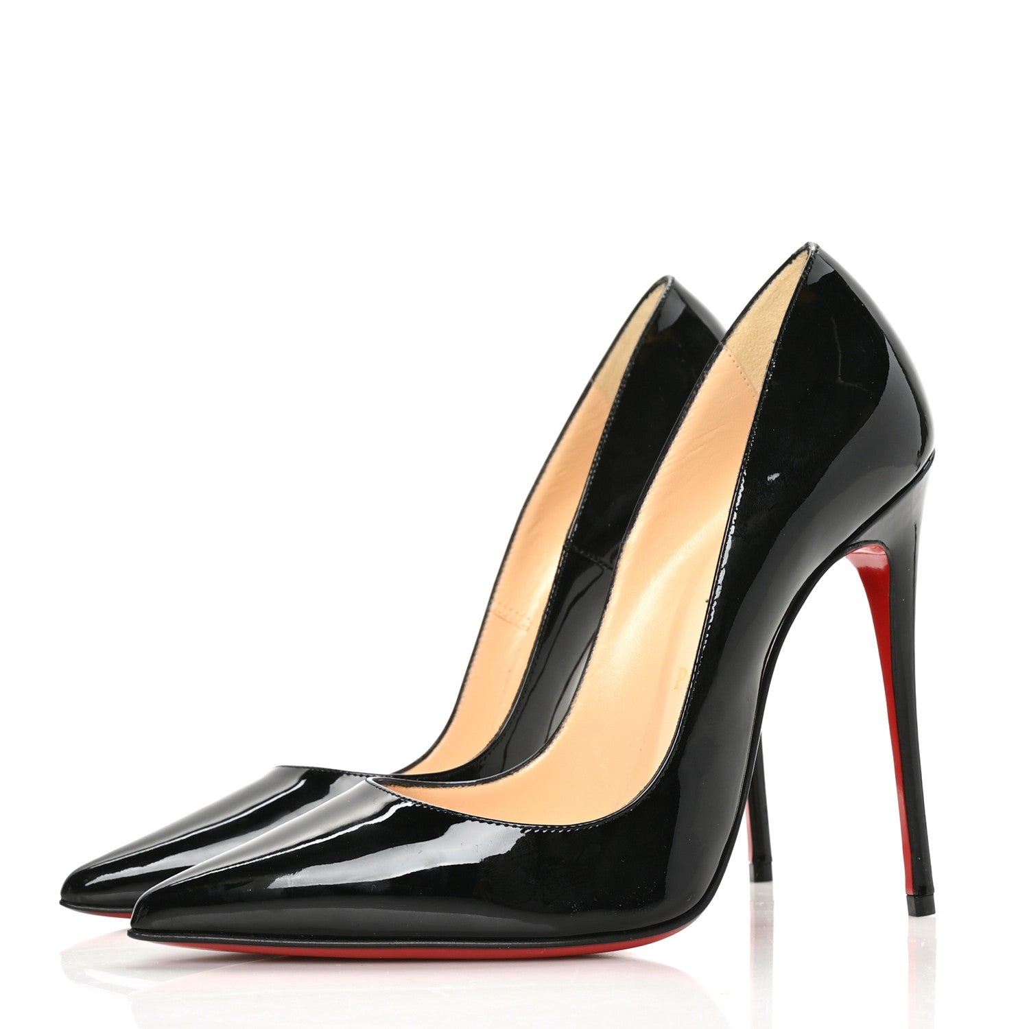 Christian Louboutin Patent So Kate 120 Pumps 36 Black 3 of 7