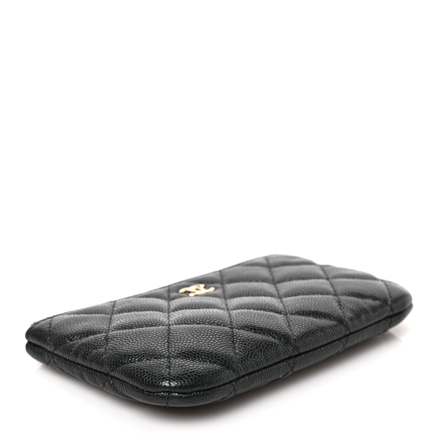 Chanel Caviar Quilted Small Cosmetic Case Black 4 of 7