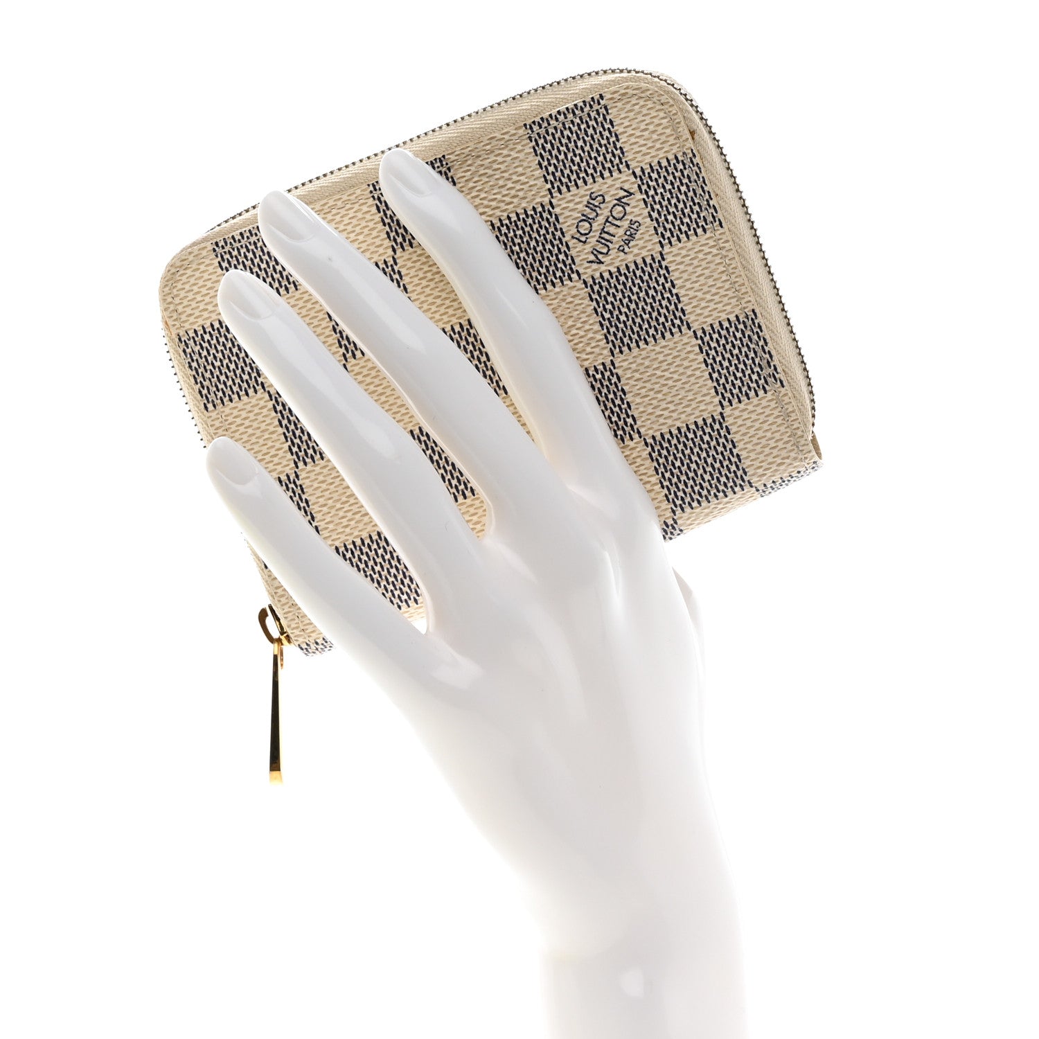 Louis Vuitton Damier Azur Zippy Coin Purse 2 of 7