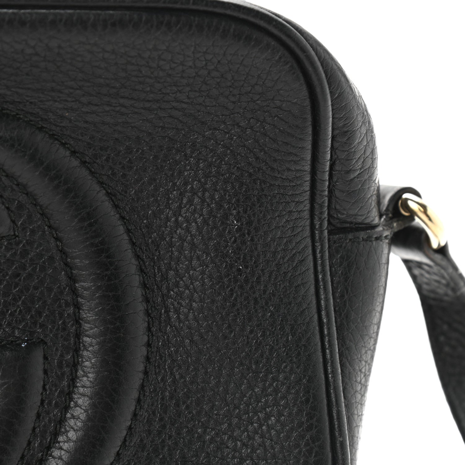 Gucci Pebbled Calfskin Small Soho Disco Bag Black 11 of 16