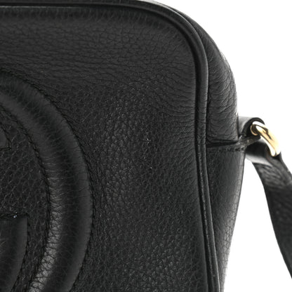 Gucci Pebbled Calfskin Small Soho Disco Bag Black 11 of 16