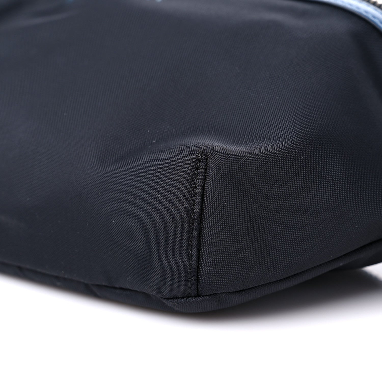 Burberry Nylon Color Block Medium Casual Sonny Bum Bag Black 9 of 10