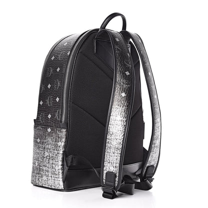 MCM Gradation Visetos Large Stark Backpack Silver 3 of 11