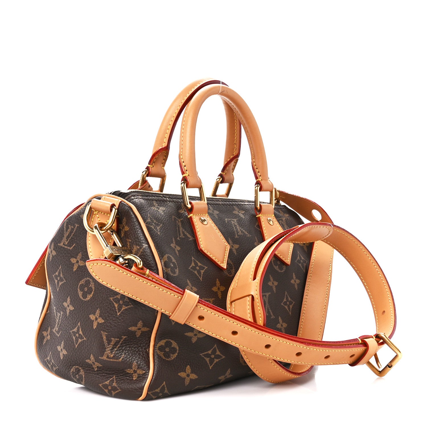 Louis Vuitton Calfskin Monogram Speedy P9 Bandouliere 25 3 of 17