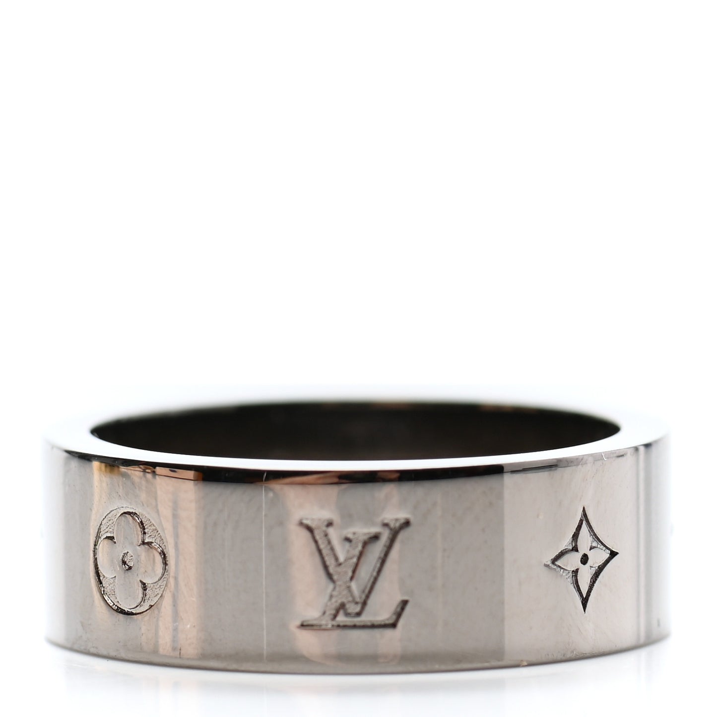 Metal LV Instinct Set of 2 Rings L 63 10.25 Silver Gold