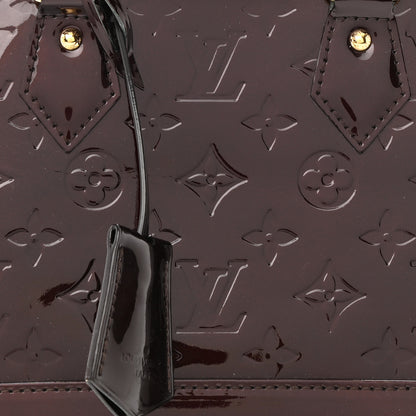 Louis Vuitton Vernis Alma BB Amarante 7 of 11