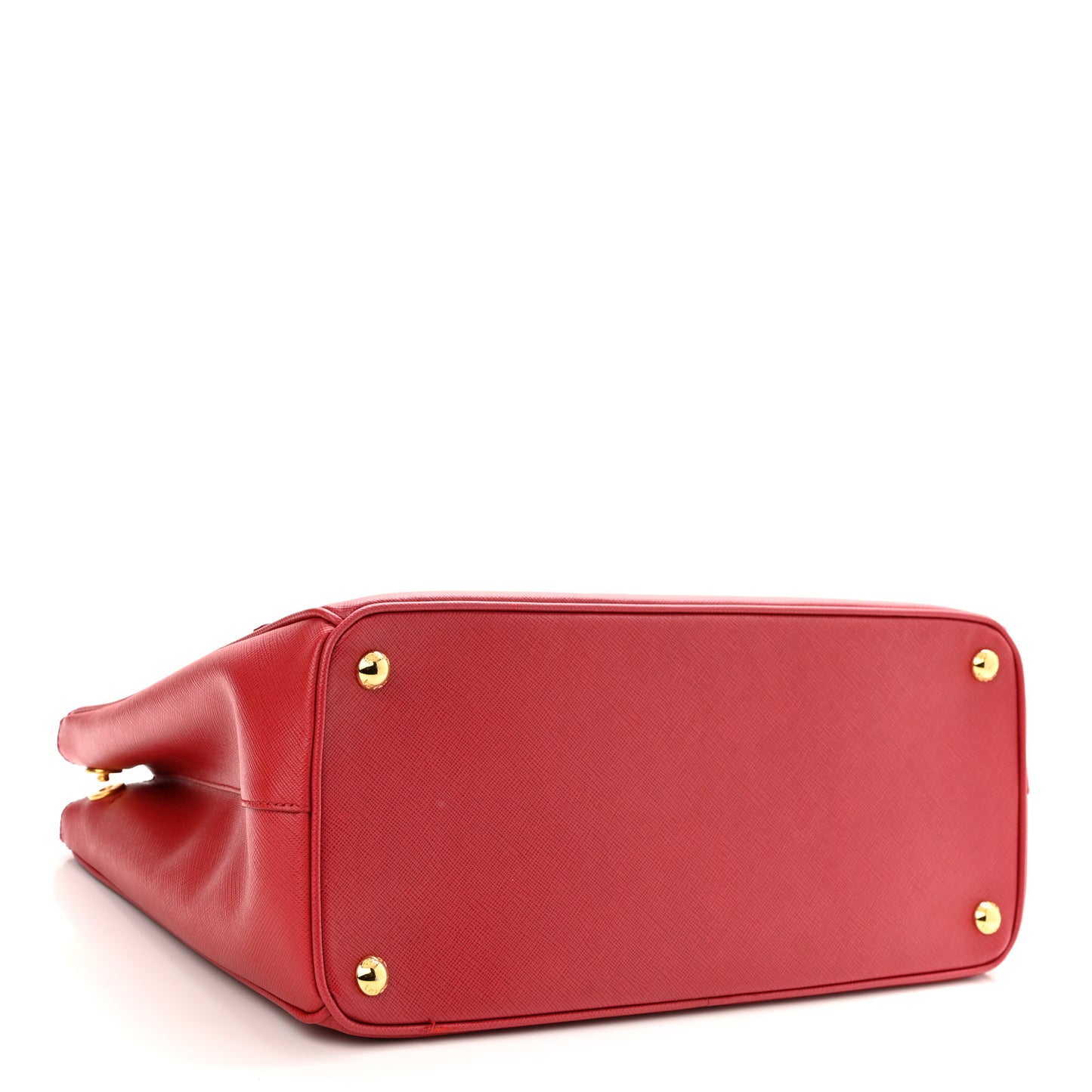 Saffiano Lux Medium Tote Fuoco