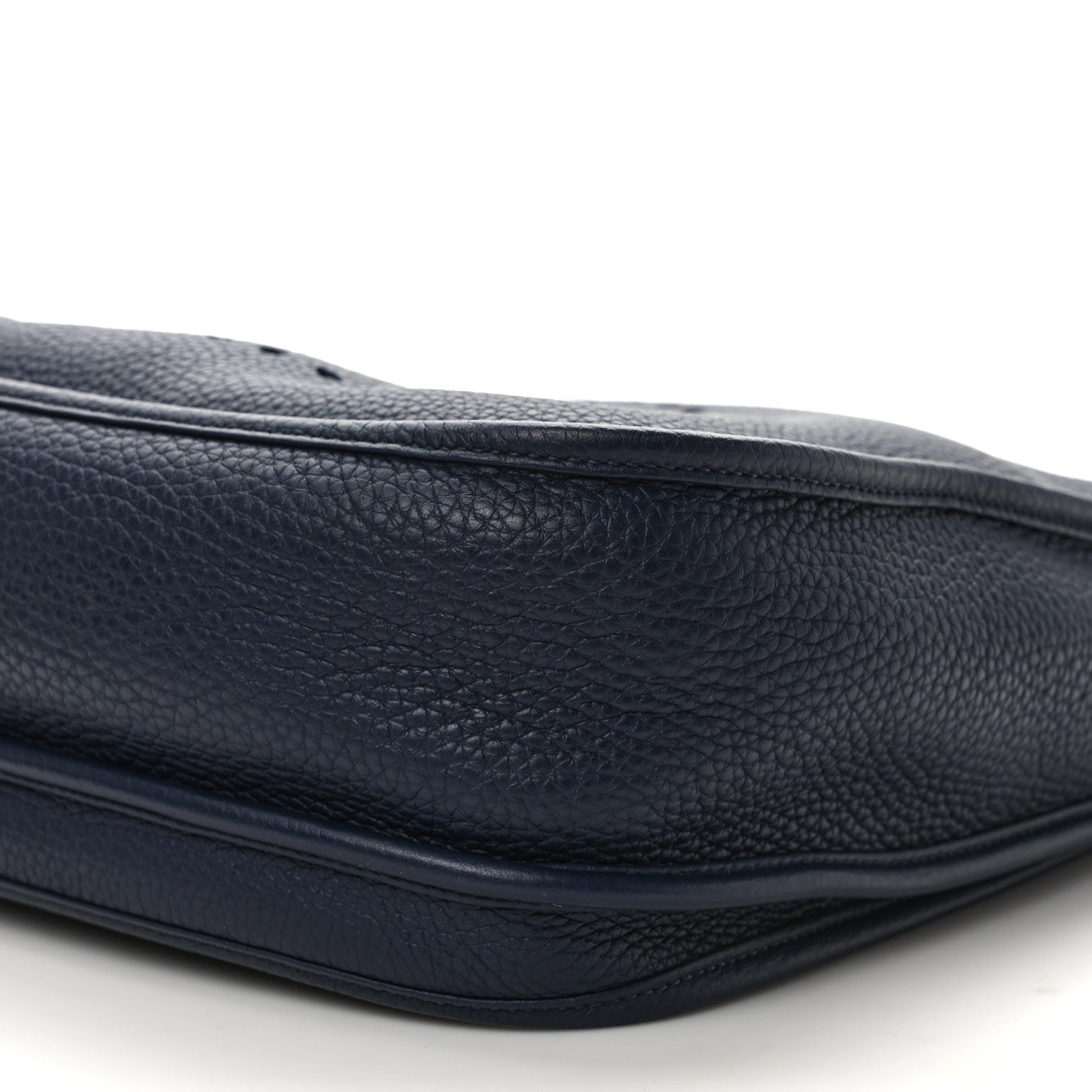 Hermes Taurillon Clemence Evelyne III GM Bleu Nuit 7 of 10