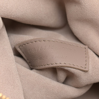 Saint Laurent Grained Deerskin Bea Tote Blanc Vintage 7 of 11