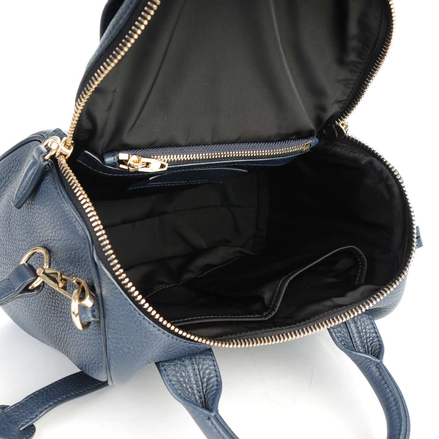 Alexander Wang Pebbled Lambskin Rockie Navy 5 of 6