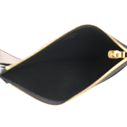 Louis Vuitton Monogram Slim Purse Black 5 of 9