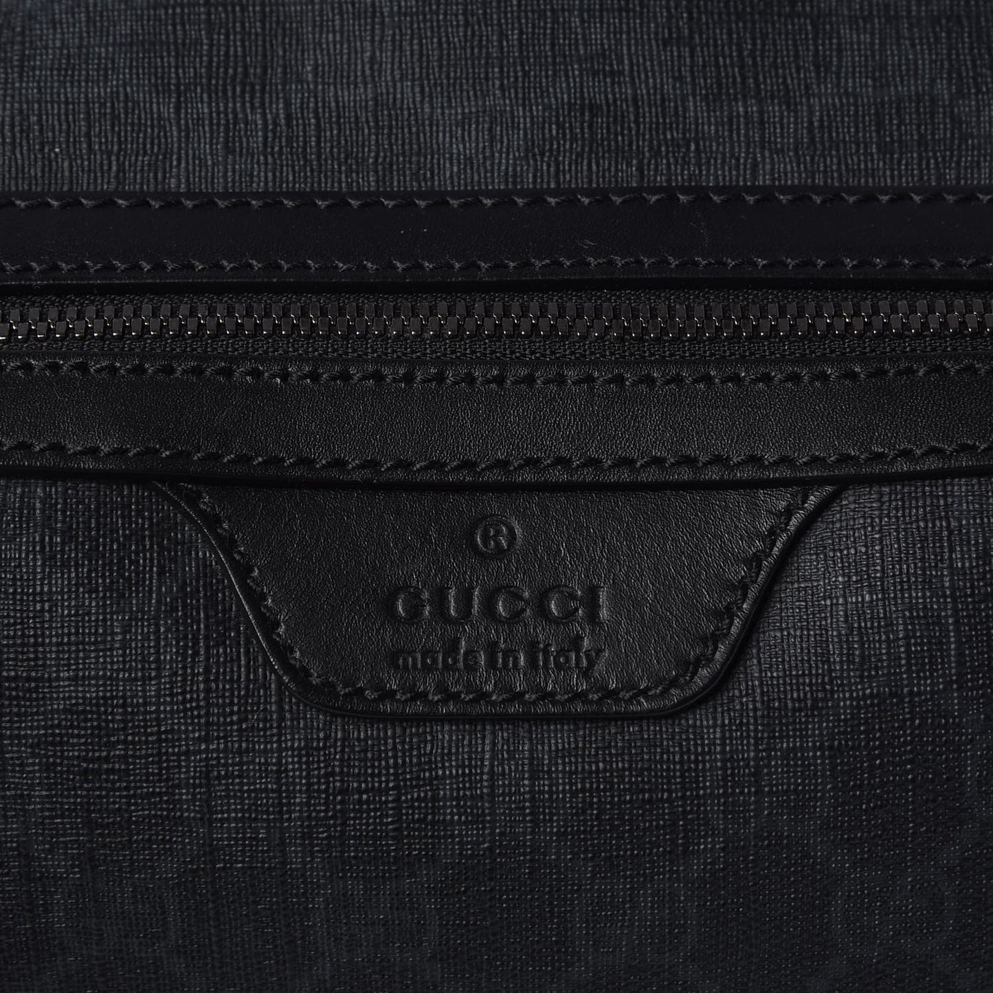 GG Supreme Monogram Medium Day Backpack Grey Black