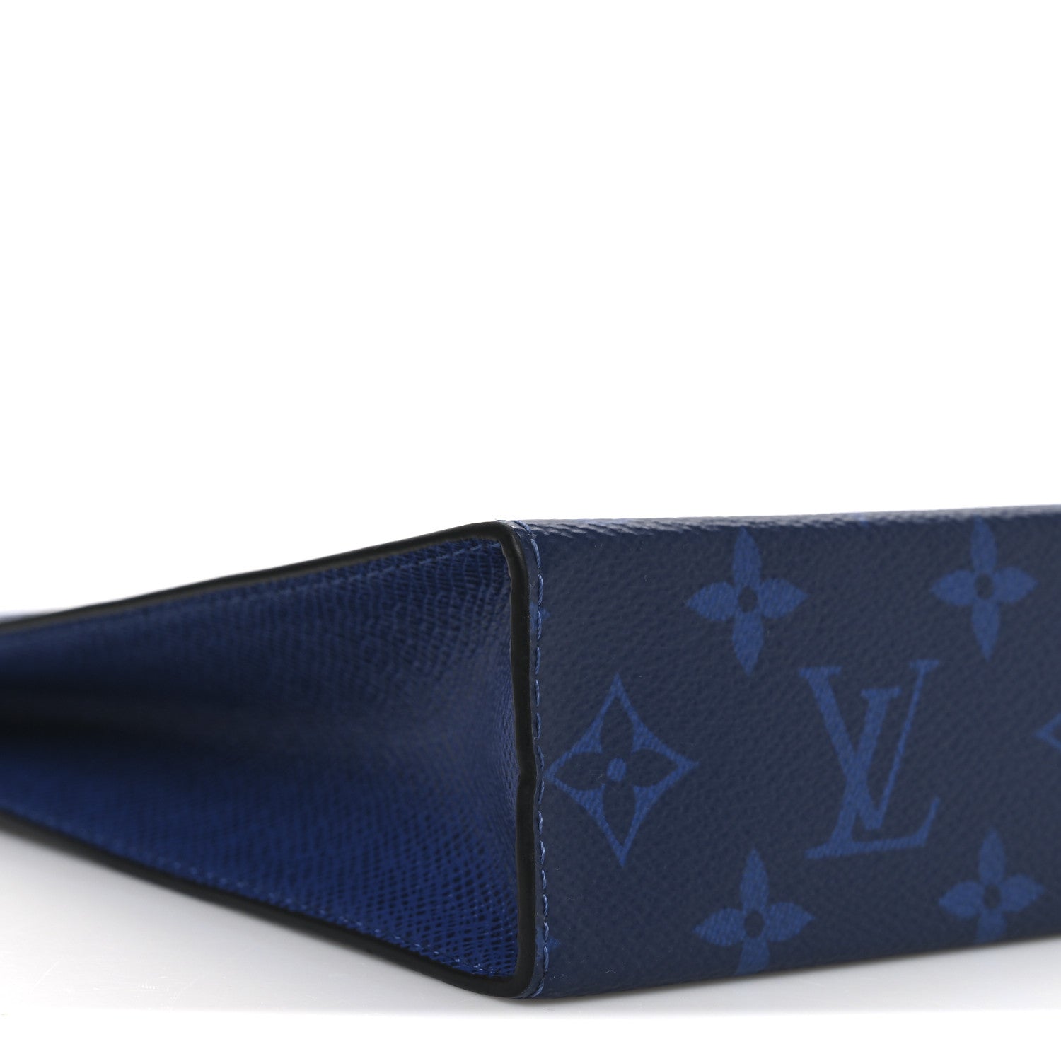 Louis Vuitton Monogram Eclipse Pochette Voyage MM Pacific Blue 8 of 9