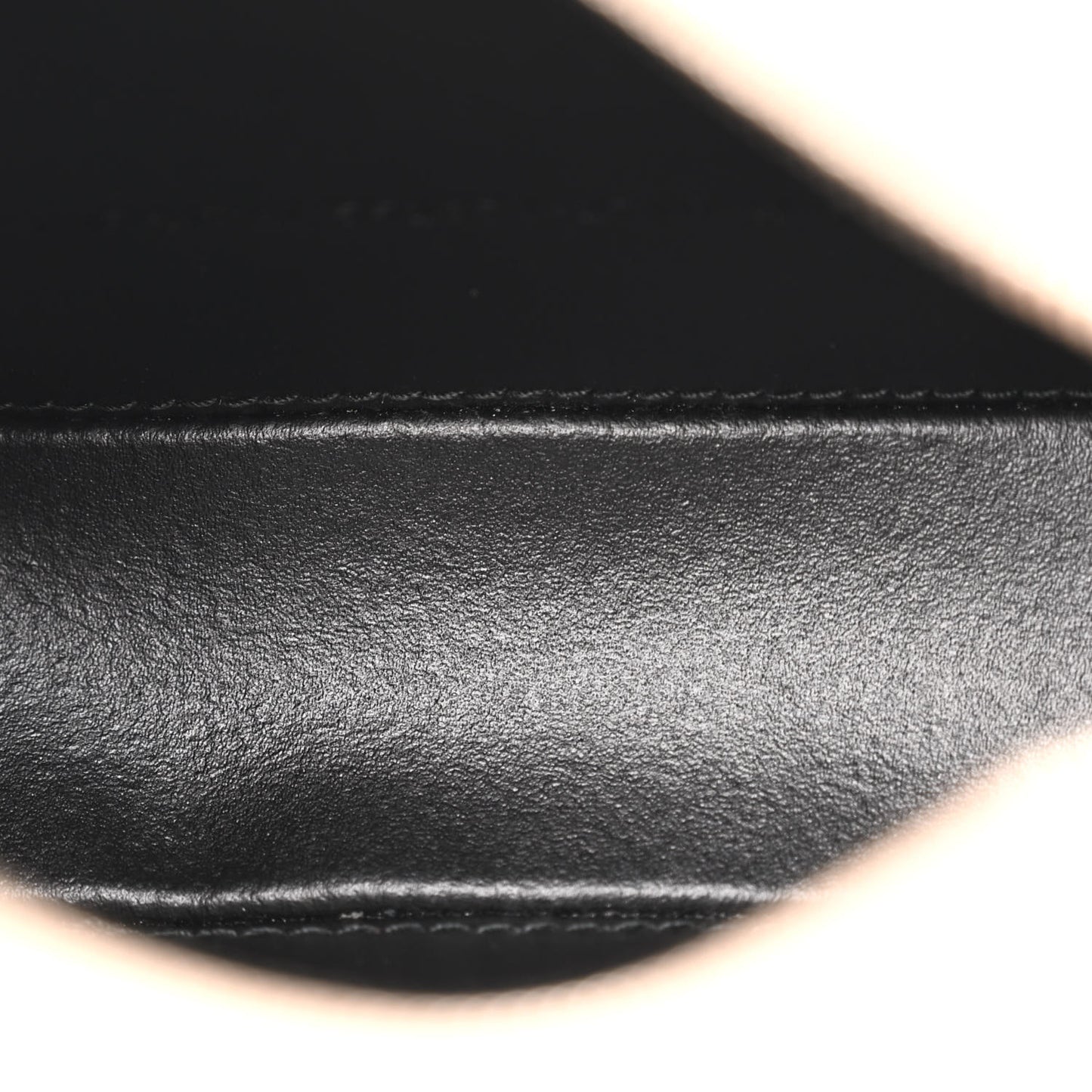 Calfskin Logo XS Everyday Camera Bag Light Beige Black