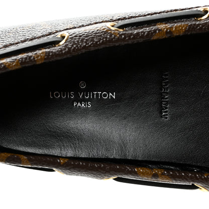 Louis Vuitton Patent Monogram Gloria Loafers 38 6 of 9