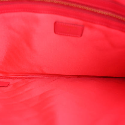 Chanel Lambskin Quilted Large Cosmetic Case Fuchsia 5 of 9