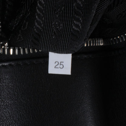 Prada Soft Calf Chain Tote Nero Black 8 of 8
