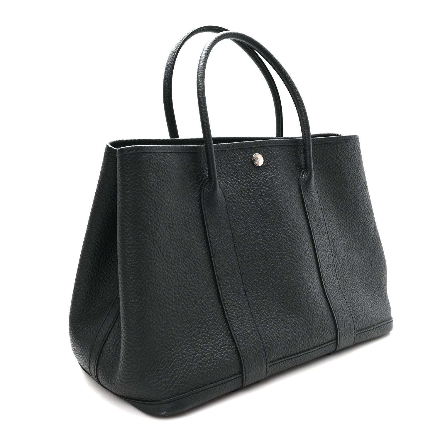 Hermes Negonda Garden Party Steeple Cadridge Tote 36 MM Black 3 of 9