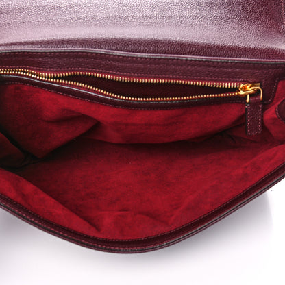 Tom Ford Calfskin Alix Wristlet Burgundy 5 of 9