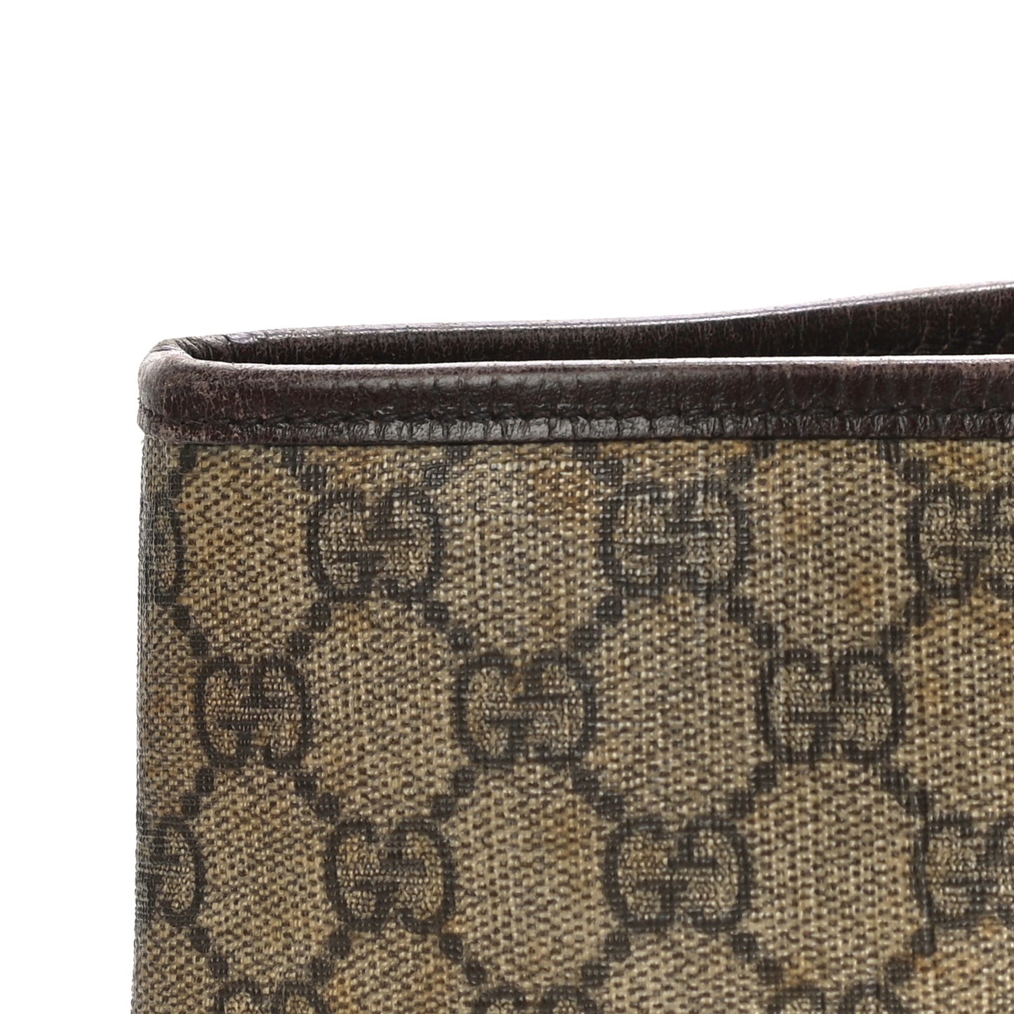 GG Plus Monogram Medium Joy Tote Dark Brown