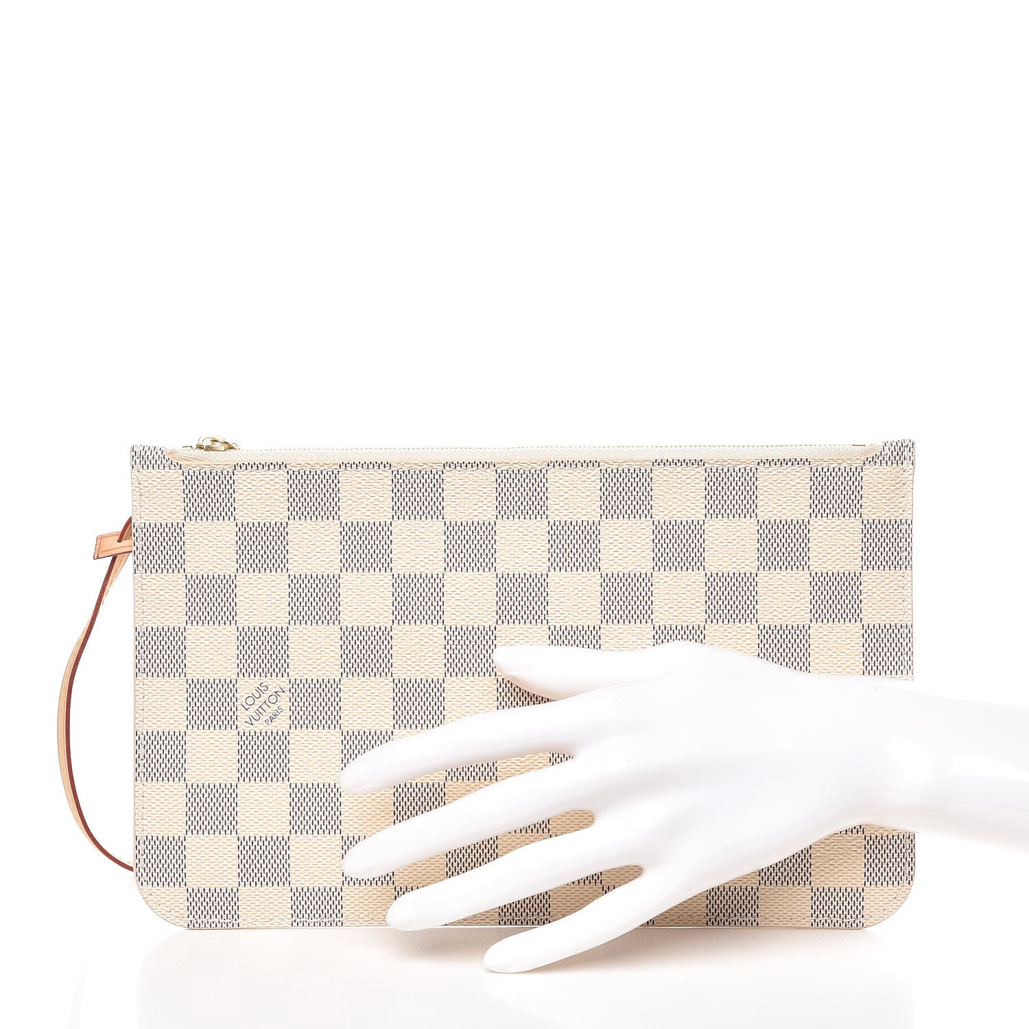 Louis Vuitton Damier Azur Neverfull MM GM Pochette 2 of 7