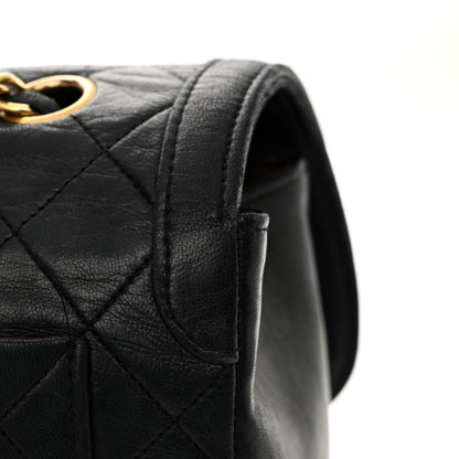 Chanel Lambskin Quilted Medium Single Flap Black 19 of 19