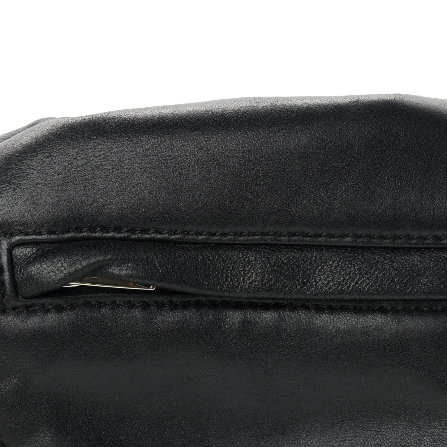 Lambskin Micro Marti Crossbody Black