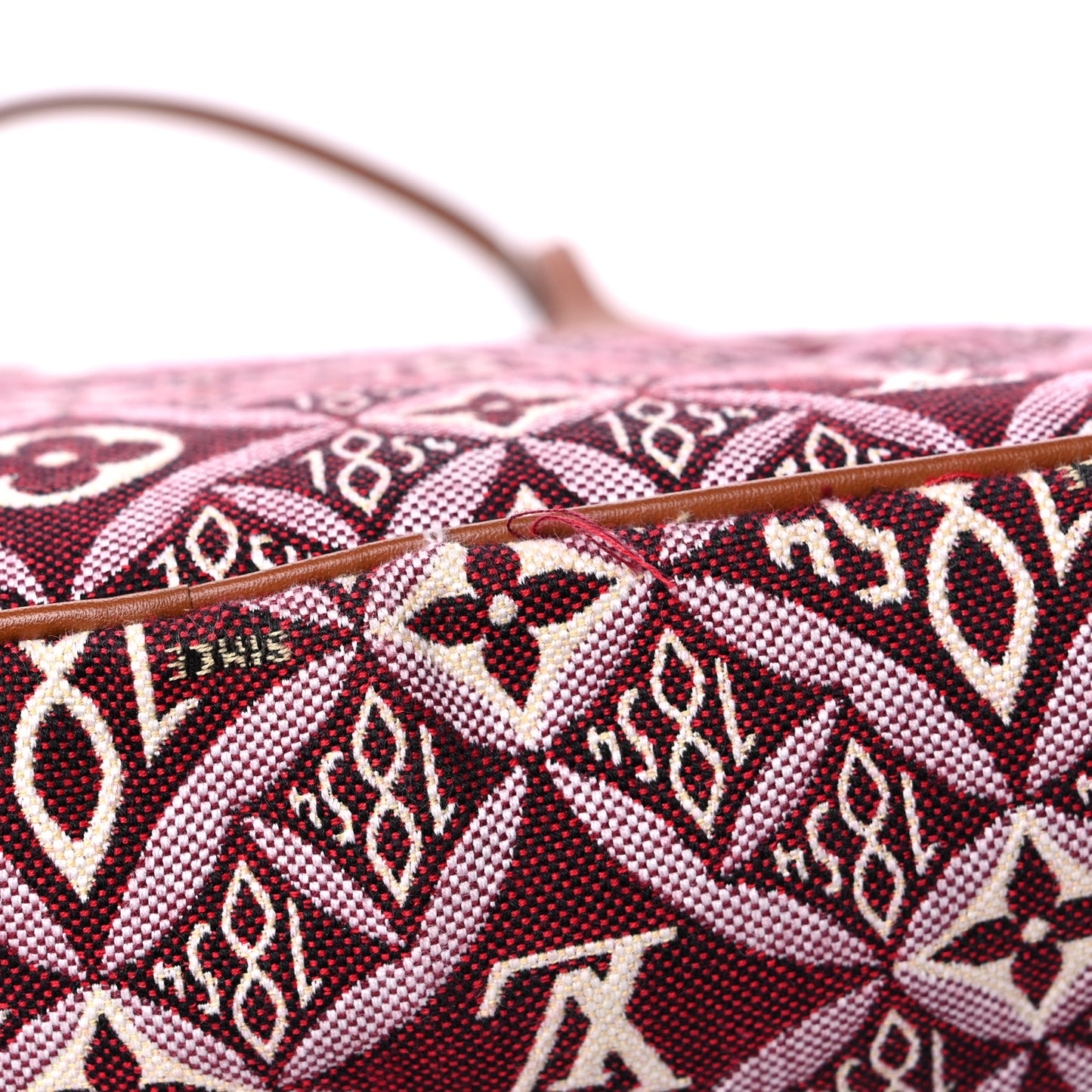 Jacquard Since 1854 Neverfull MM Bordeaux