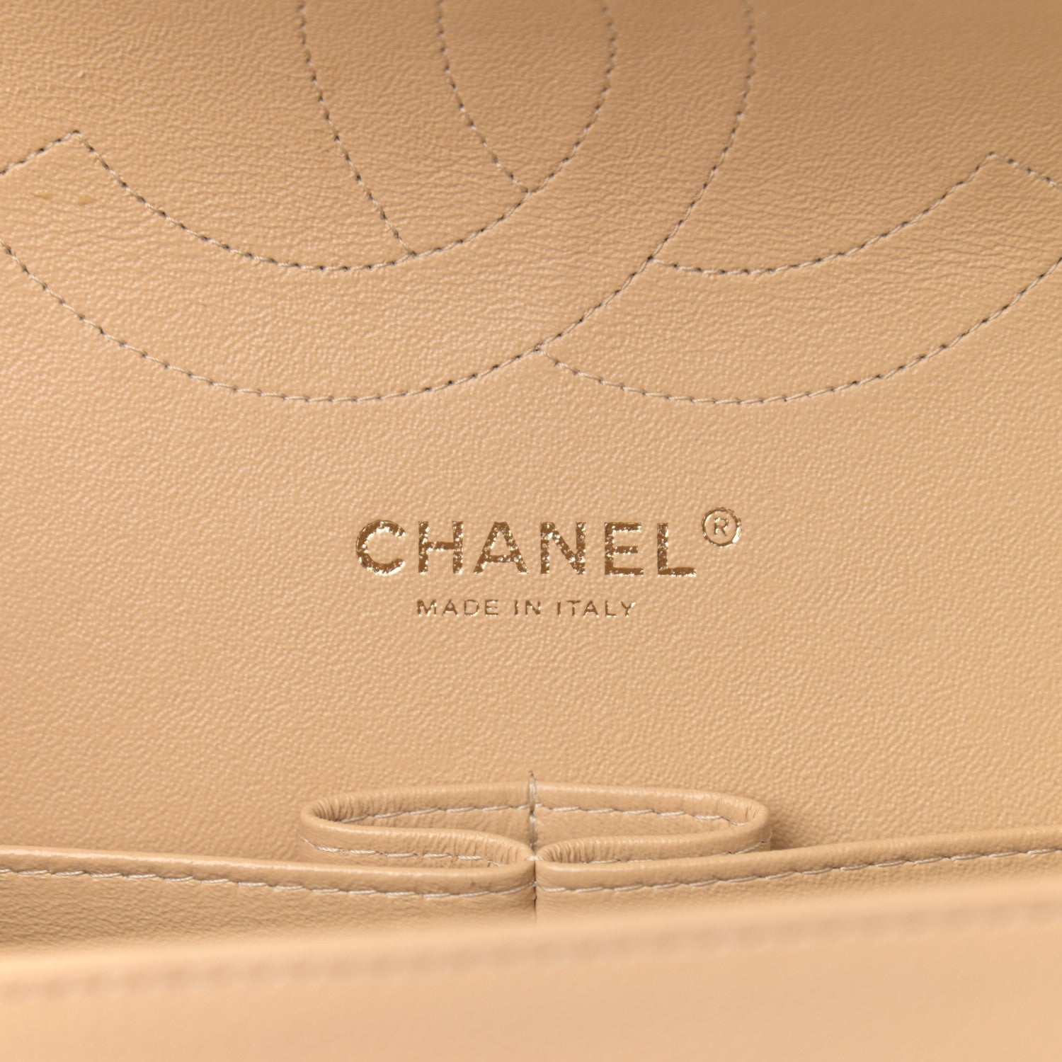 Chanel Caviar Quilted Jumbo Double Flap Beige 6 of 13