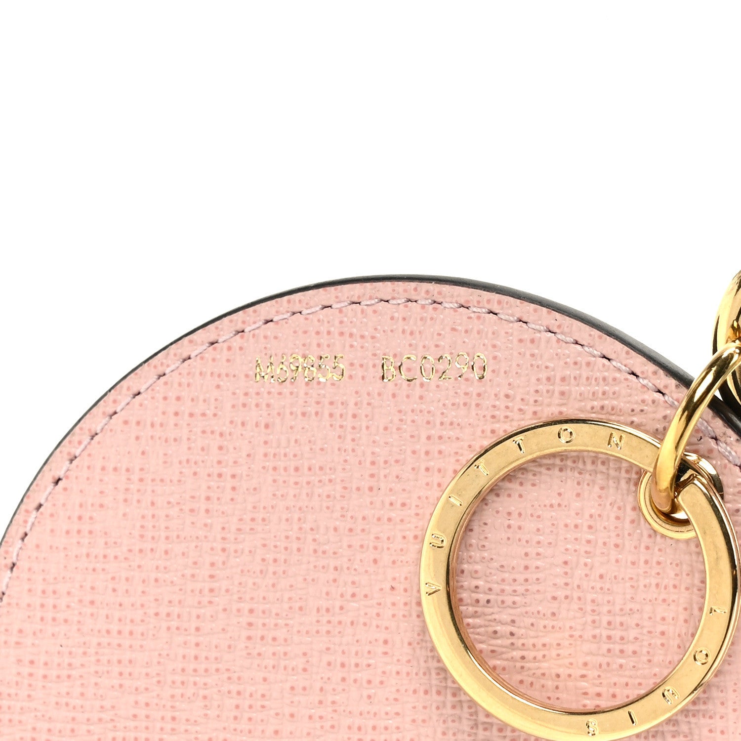 Louis Vuitton LOUIS VUITTON Monogram 2020 Christmas Animation Big Wheel Bag Charm Key Ring Rose Ballerine 4 of 4