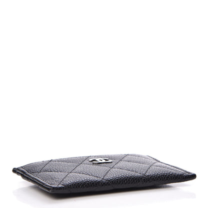Chanel Caviar Quilted Card Holder Black 3 of 9