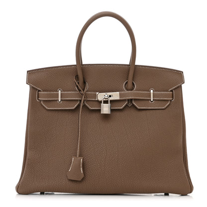 Hermes Togo BIRKIN 35 Etoupe 1 of 13