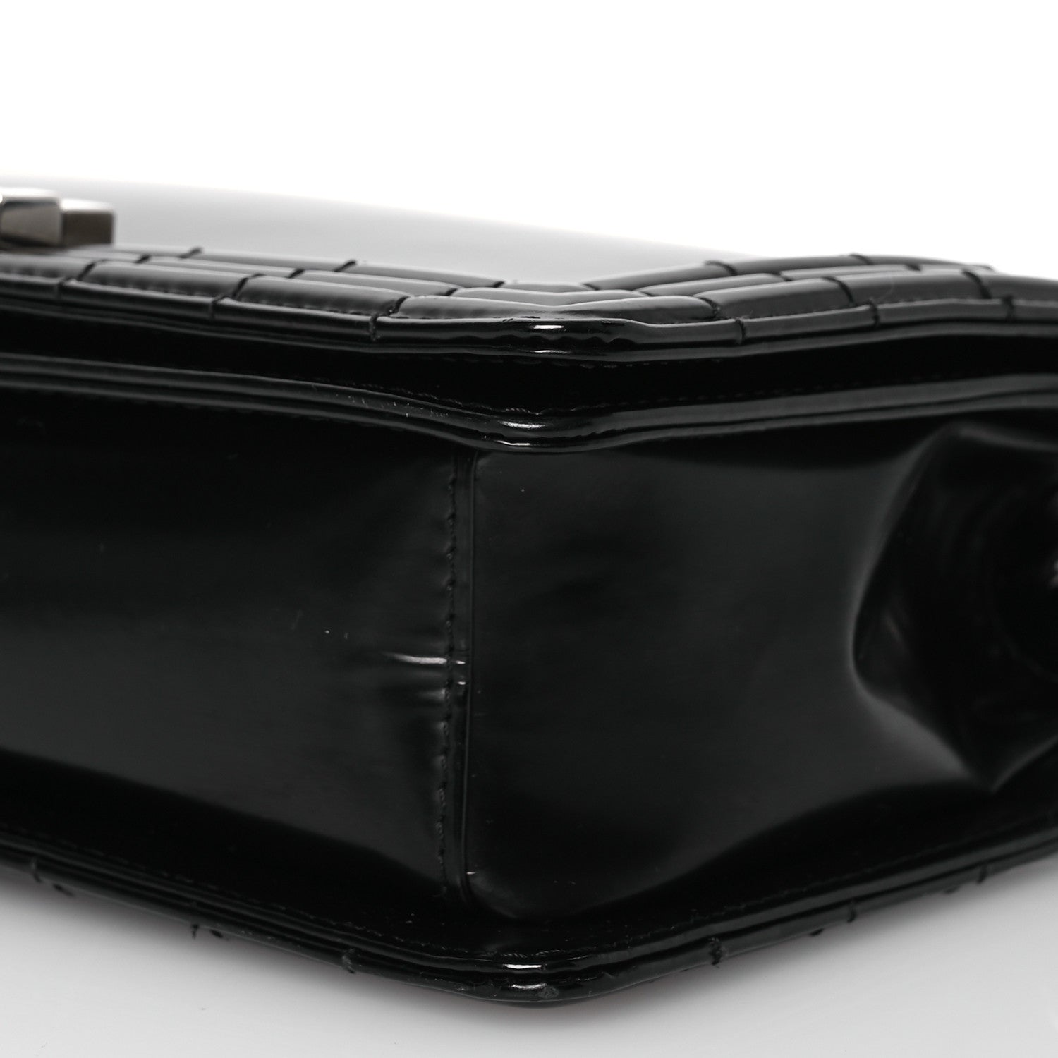Chanel Glazed Calfskin Medium Boy Flap Black 10 of 17