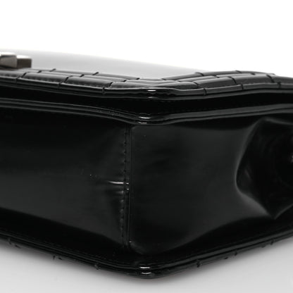 Chanel Glazed Calfskin Medium Boy Flap Black 10 of 17
