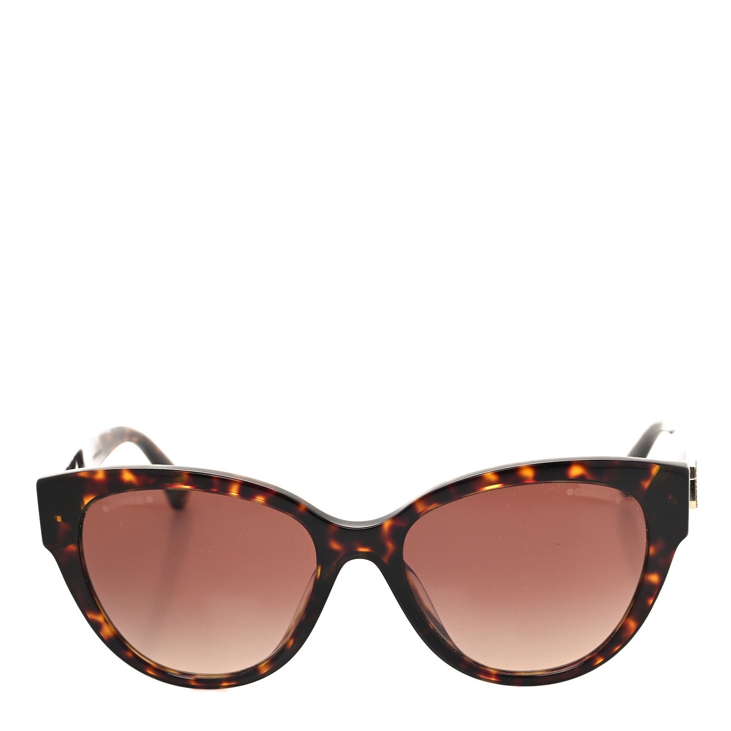Chanel Acetate Enamel Sunglasses 5477-A Tortoise 2 of 8
