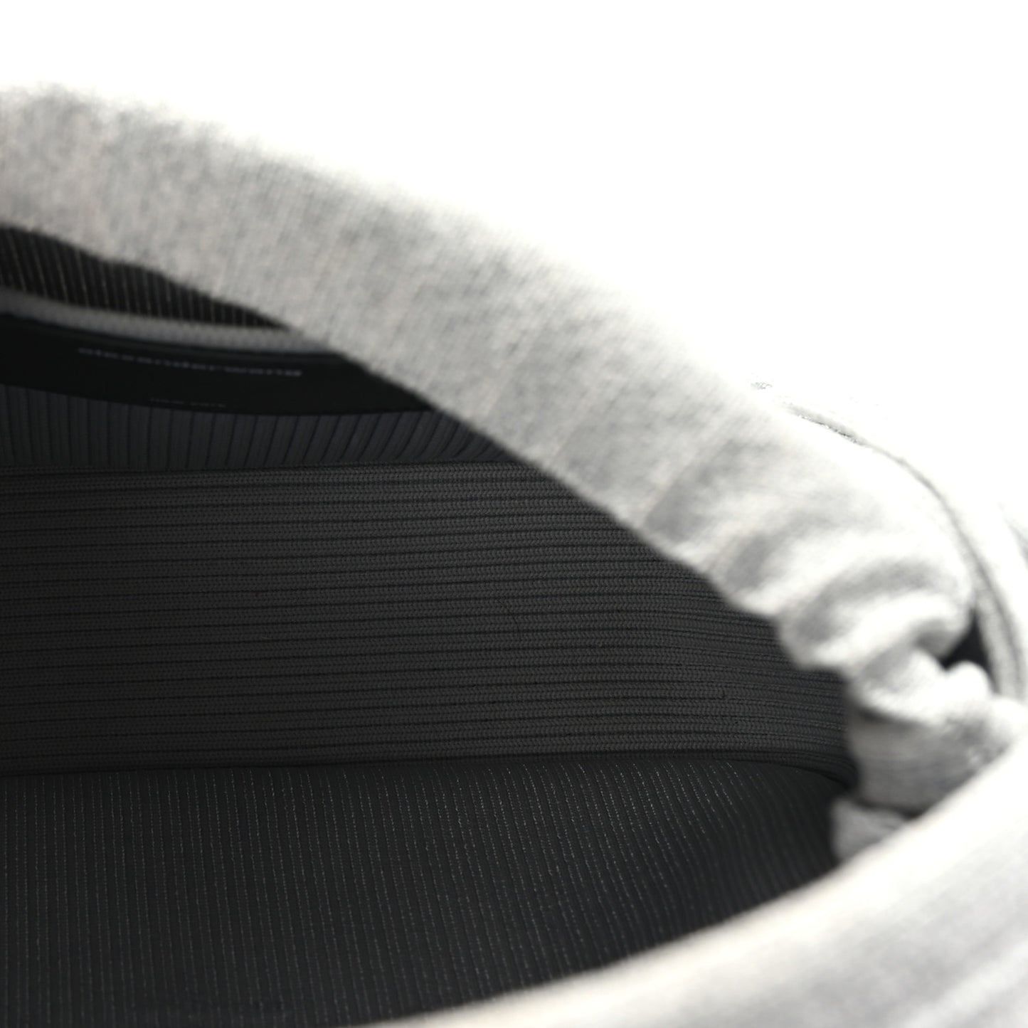 Metallic Ribbed Knit Small Ryan Bag Silver