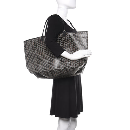 Goyard Goyardine Saint Louis GM Black 2 of 11