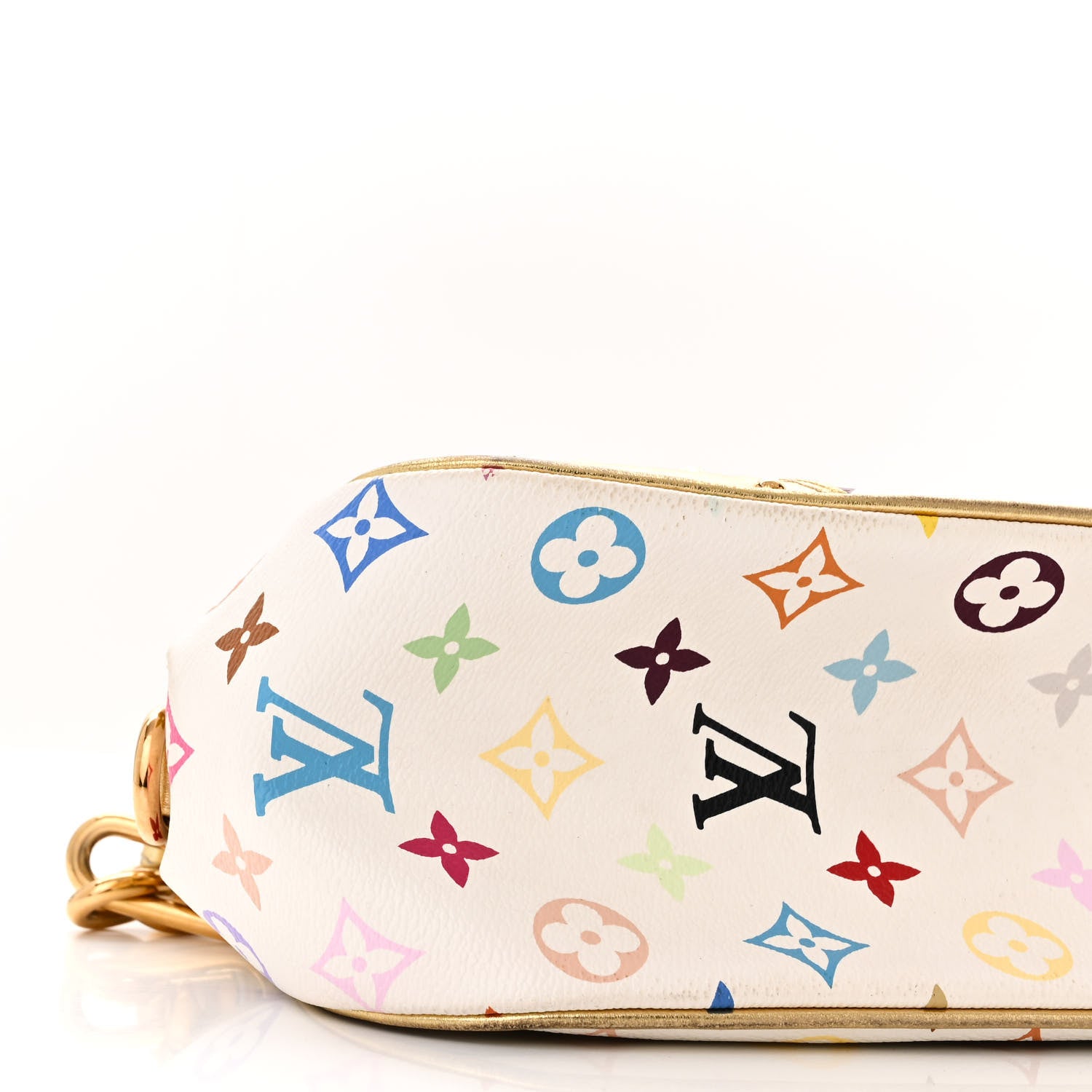 Louis Vuitton Monogram Multicolor Marilyn White Gold 8 of 9