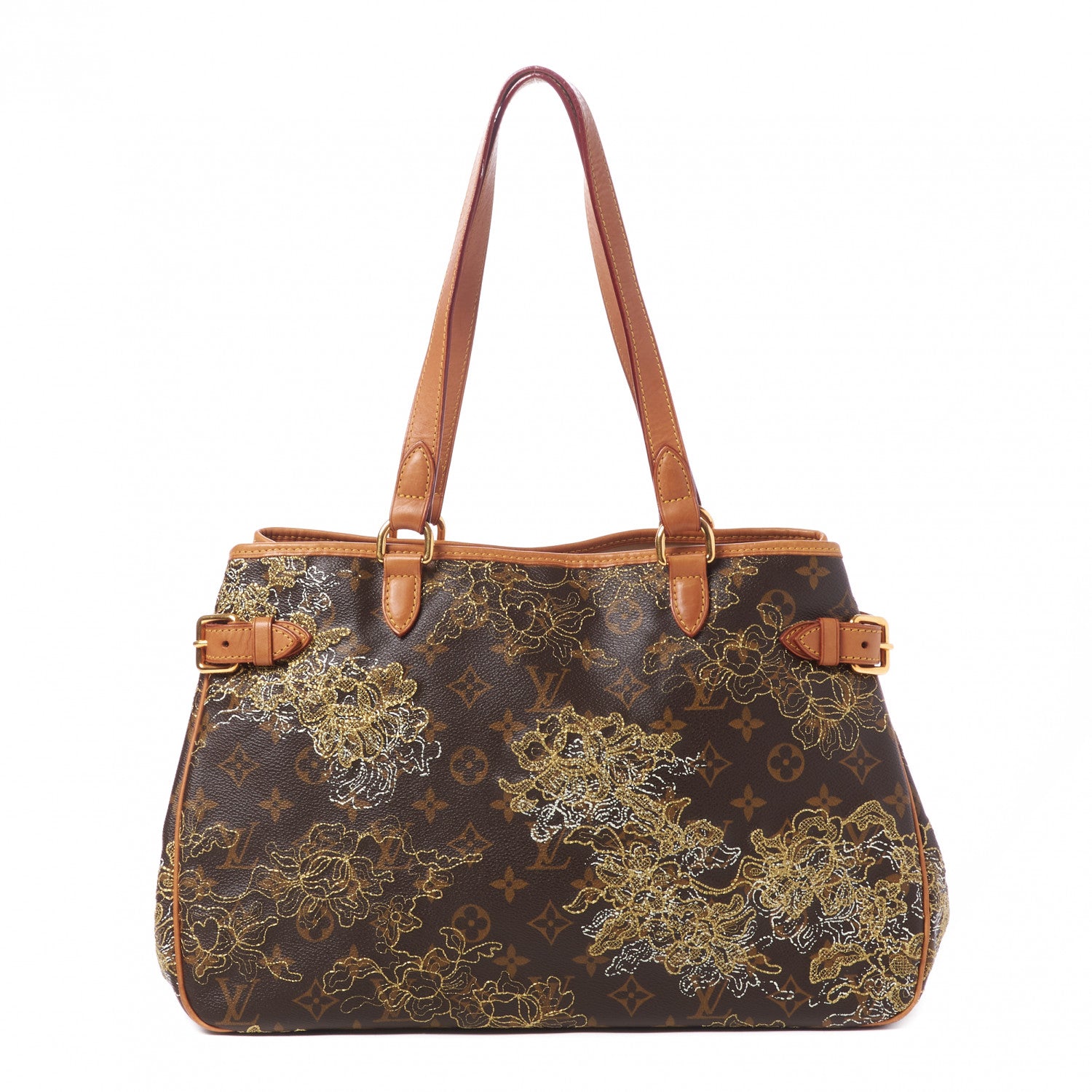 Louis Vuitton Monogram Dentelle Batignolles Horizontal Gold 1 of 8