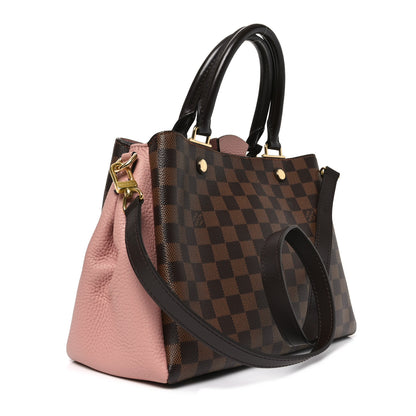 Louis Vuitton Damier Ebene Cuir Taurillon Brittany Magnolia 3 of 9