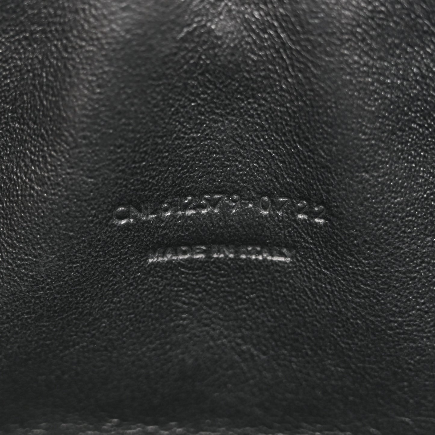 Grain De Poudre Matelasse Monogram Mini Lou Camera Bag Black