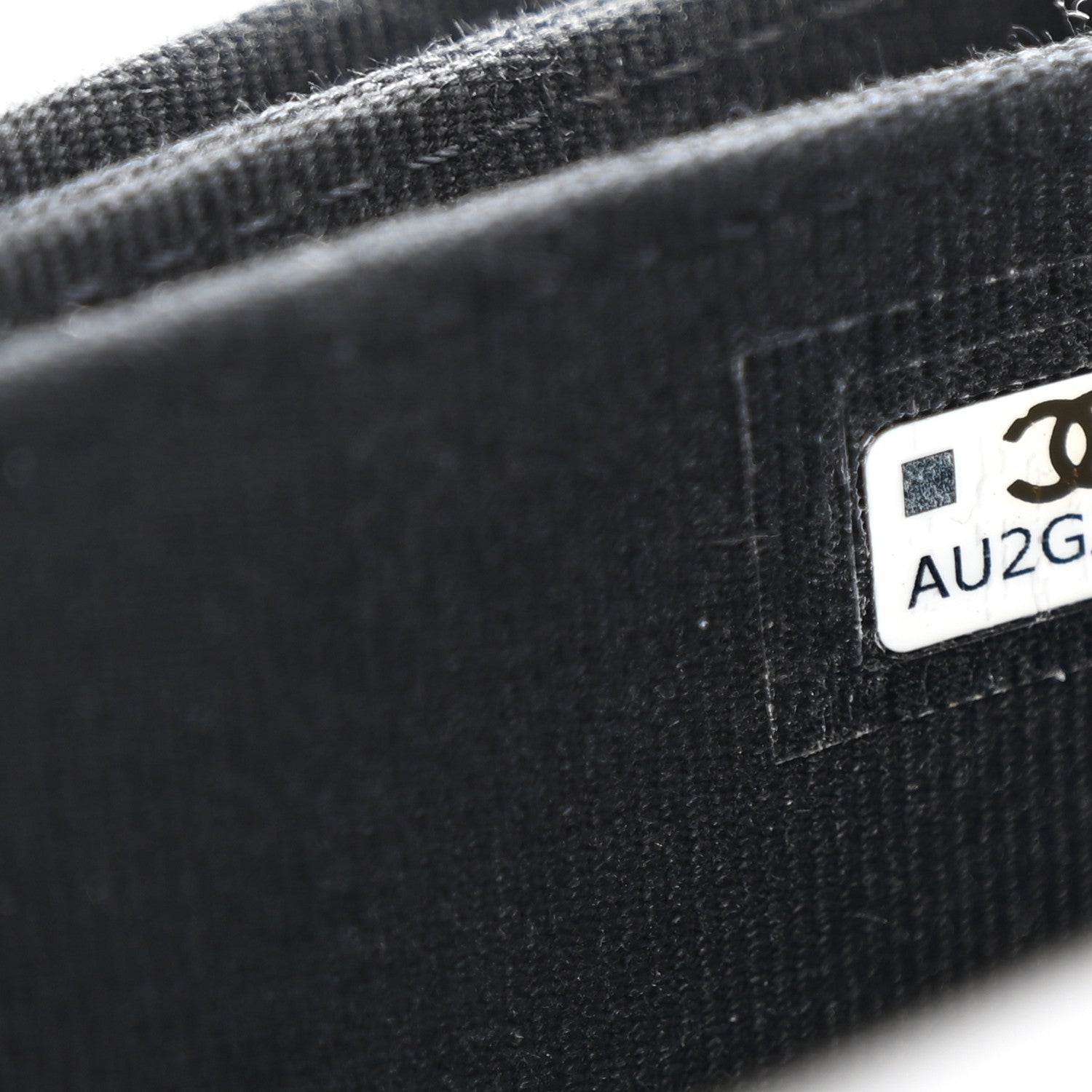 Chanel Lambskin Quilted Top Handle Flap Clutch With Chain Black 7 of 12