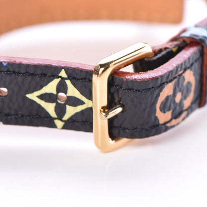 Louis Vuitton Monogram Multicolor Address Wish Bracelet Black 6 of 7