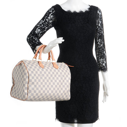 Louis Vuitton Damier Azur Speedy 35 2 of 7