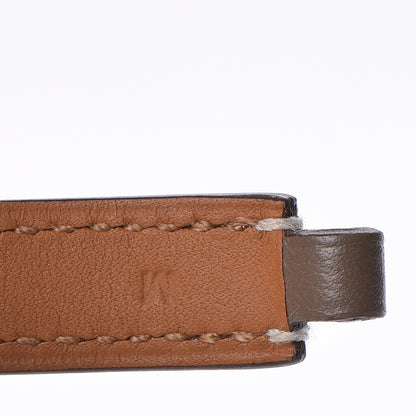 Hermes Swift Rivale Double Tour Bracelet M Etoupe 6 of 8