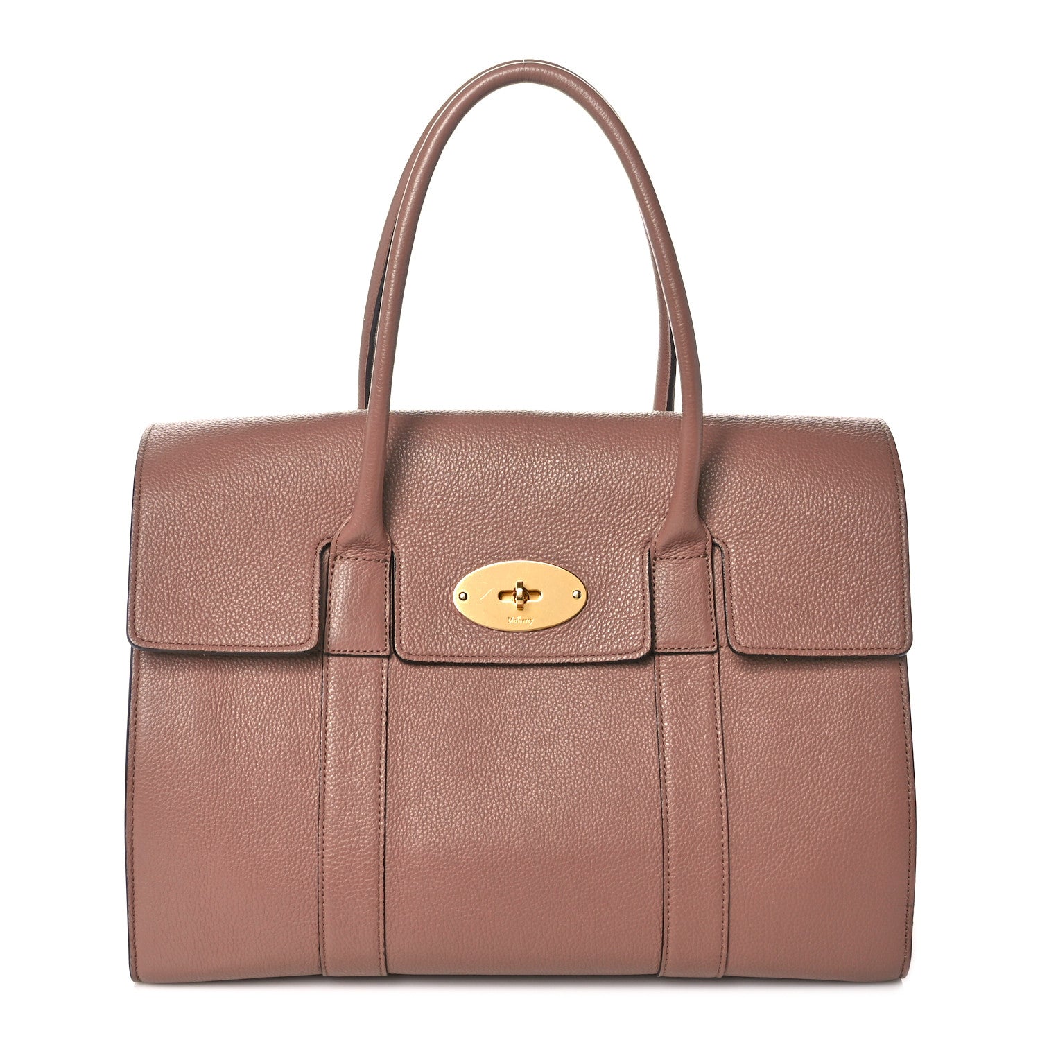 Mulberry Classic Grain Bayswater Dark Blush 1 of 17