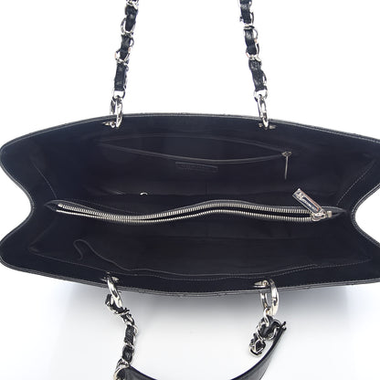 Chanel Caviar Quilted XL Grand Shopping Tote GST Black 5 of 10